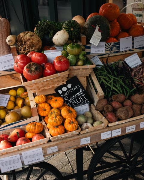 Seasonal food done right. From market-fresh...