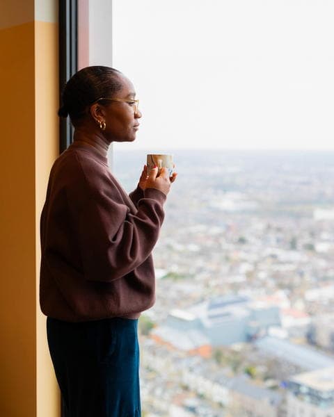 The kind of view that makes you pause. From the...